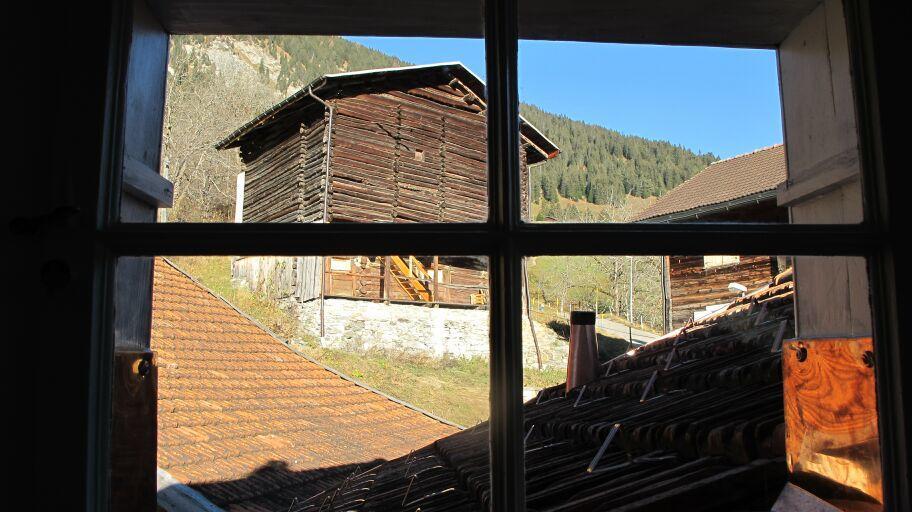 Ferienwohnung Graubuenden/ Castiel Luaran gambar